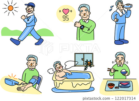 健康生活風格高級男士套裝 健康生活風格高級男士套裝 122017314