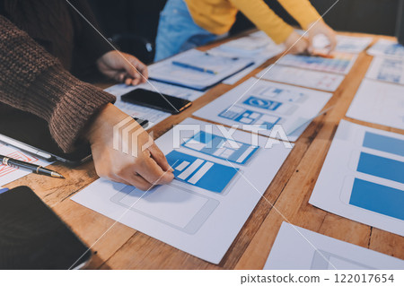 UX UI and Programming development technology. 122017654