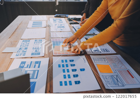 UX UI and Programming development technology. 122017655