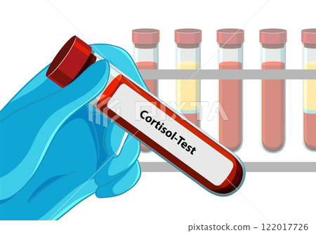 Medical Blood Test Illustration Medical Blood Test Illustration 122017726