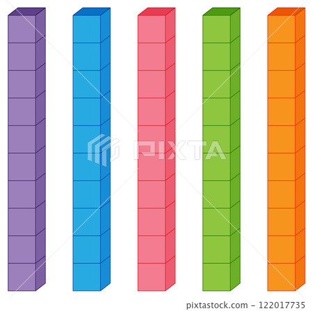 Colorful Fraction Bars for Math Learning Colorful Fraction Bars for Math Learning 122017735