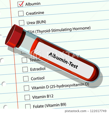 Medical Blood Test Illustration 122017749