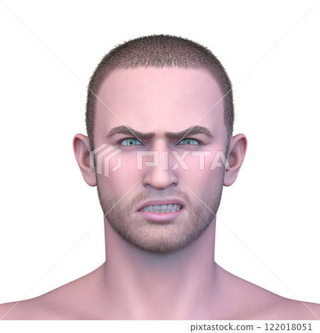 男人的臉部特寫 男人的臉部特寫 122018051