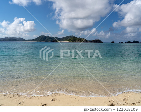 沖繩縣座間味島海間海灘 沖繩縣座間味島海間海灘 122018109