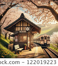 local line, cherry blossom, cherry tree 122019223