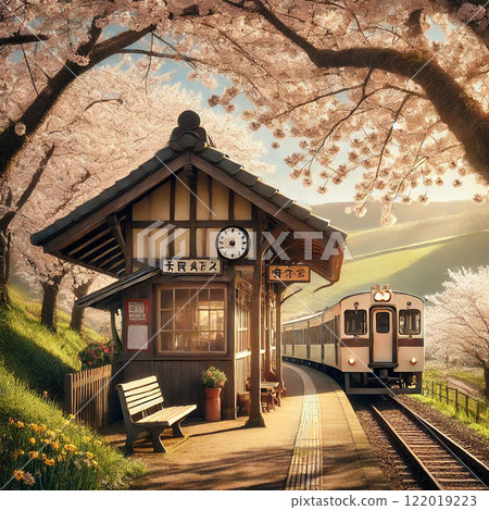 local line, cherry blossom, cherry tree 122019223
