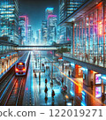 Downtown station at night 122019271