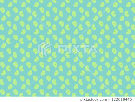 藍色背景的可愛毛豆圖案 藍色背景的可愛毛豆圖案 122019440