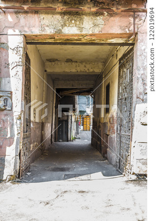 The yard of the old house The yard of the old house 122019694