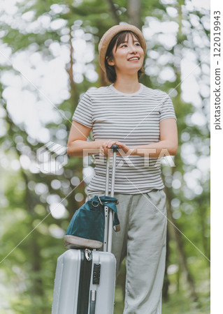 帶著手提箱的暑假旅行 122019943