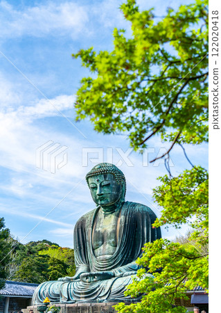 【神奈川縣】綠樹環繞的鎌倉大佛 【神奈川縣】綠樹環繞的鎌倉大佛 122020418