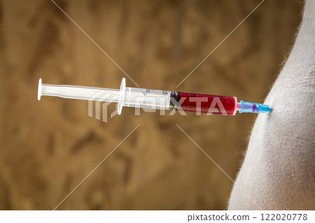Procedure for injecting a medicine 122020778