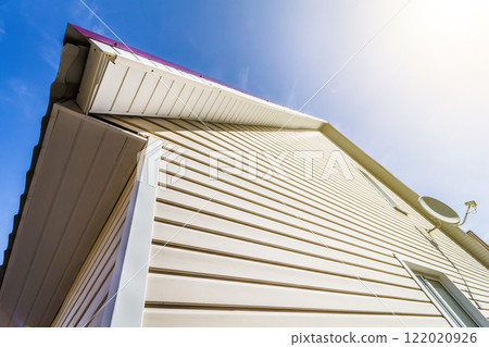 The facade of the house The facade of the house 122020926