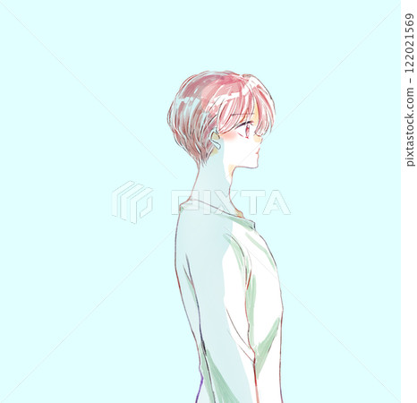 Man facing forward 122021569