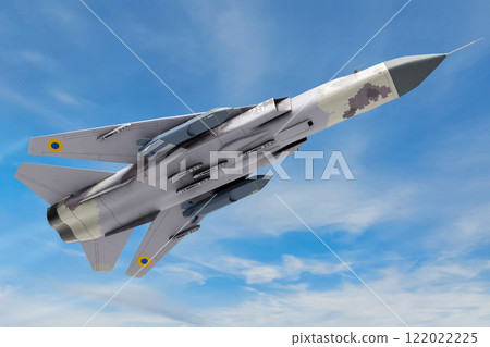 Ukrainian Skukhoi SU-24 with Storm Shadow cruise missiles - 3D Ukrainian Skukhoi SU-24 with Storm Shadow cruise missiles - 3D 122022225