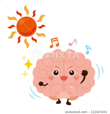 Active brain character Active brain character 122023841