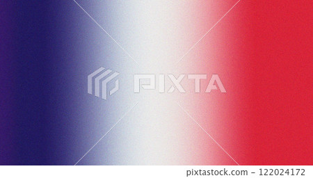 Grainy texture gradient noisy background smooth transition blue, white and red 122024172