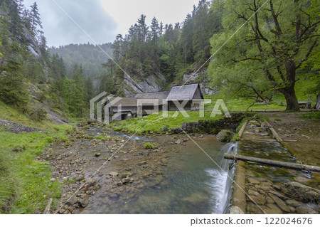 Oblazy water mills near Kvacany, Kvacianska valley, Slovakia 122024676