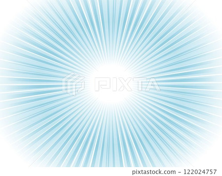 燦爛閃亮的太陽光線影像的集中線背景_淺藍色 燦爛閃亮的太陽光線影像的集中線背景_淺藍色 122024757