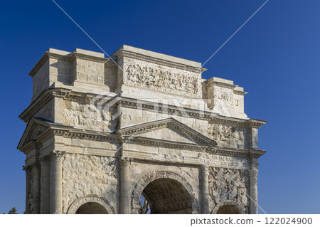 Roman triumphal arch, Orange, UNESCO world heritage, Provence, France Roman triumphal arch, Orange, UNESCO world heritage, Provence, France 122024900