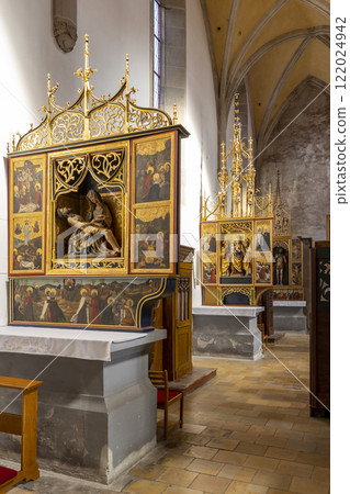St. Egidius Basilica in Bardejov, UNESCO site, Slovakia 122024942