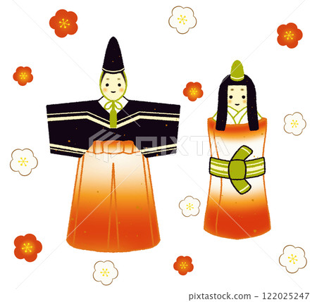 可愛的大里雛桃節雛娃娃 可愛的大里雛桃節雛娃娃 122025247