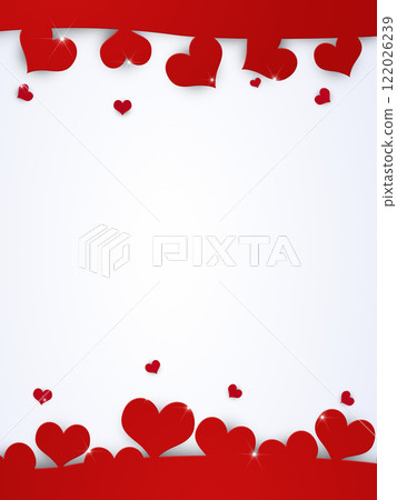 valentines holiday red decoration poster 122026239