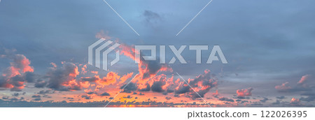 Sunrise sky cloud background. Heaven sunlight background 122026395
