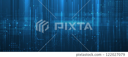 Network technology background blue screen Network technology background blue screen 122027079