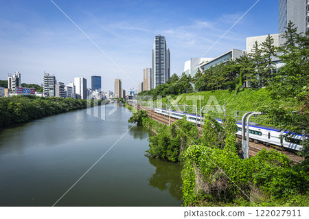 江戶城外護城河（市谷站附近） 122027911