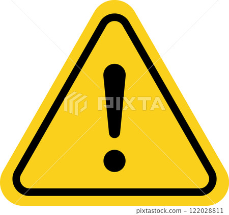 警告標記三角形圖示 9 警告標記三角形圖示 9 122028811