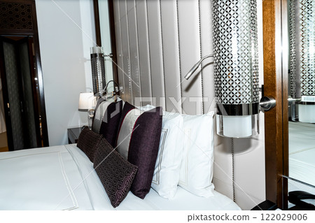 Luxury Hotel Room, Modern Classic Style, Cozy Situation Luxury Hotel Room, Modern Classic Style, Cozy Situation 122029006