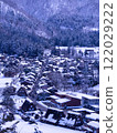 Shirakawa-go with snow 122029222