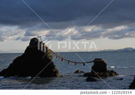 爺爺和富士山 122029354