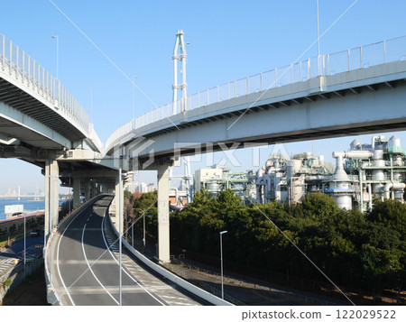 Scenery with the Metropolitan Expressway | Kasai Junction Scenery with the Metropolitan Expressway | Kasai Junction 122029522