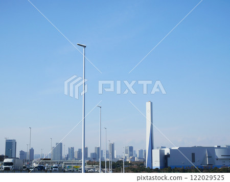 從東京灣路看到的東京風景| 122029525