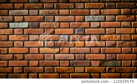磚牆-溫馨經典紋理背景生成AI 122029574