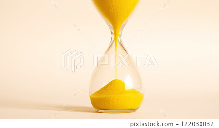 sand trickling through hourglass bulbs sand trickling through hourglass bulbs 122030032