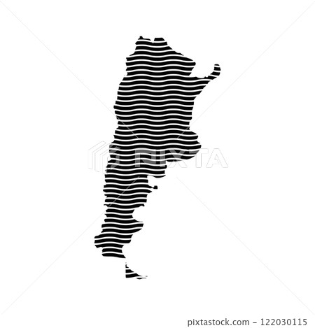 Argentina Map Icon Argentina Map Icon 122030115