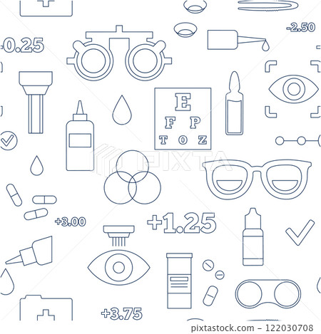Eyesight examination pattern 122030708