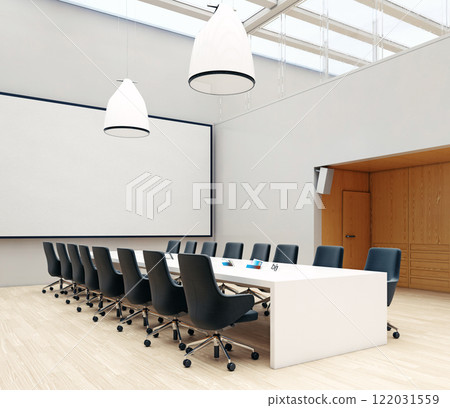 office conference room interior. 122031559