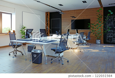 Modern office interior design 122031564