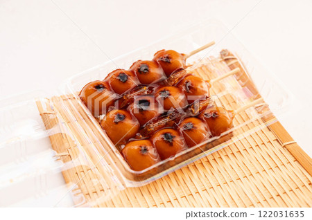 Japanese sweets Mitarashi dumplings Japanese sweets Mitarashi dumplings 122031635