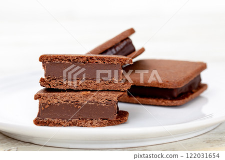 巧克力（特寫圖）| 香草豆 122031654