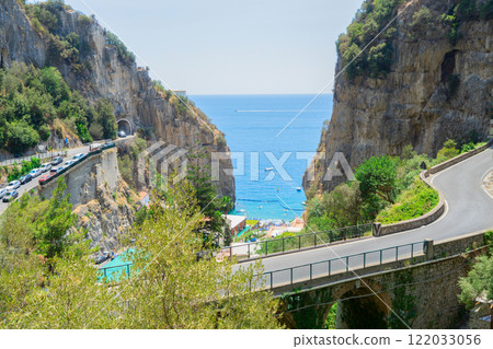 road of Amalfi coast, Italy 122033056