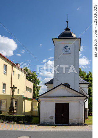 Chapel of Saint Vaclav in Lestina, Moravia, Czech republic Chapel of Saint Vaclav in Lestina, Moravia, Czech republic 122036029
