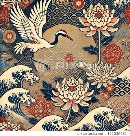 Japanese pattern 122036681