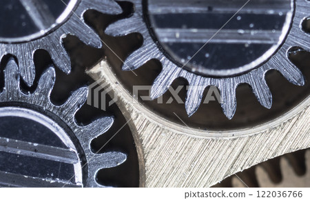 clockwork vintage mechanical watch, high resolution and detail clockwork vintage mechanical watch, high resolution and detail 122036766
