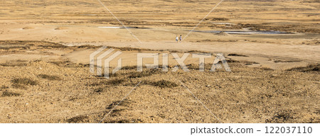 photo of a mud volcano eruption, landscape photography photo of a mud volcano eruption, landscape photography 122037110