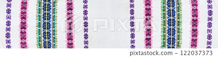 Handmade embroidery, folk arts and crafts 122037373